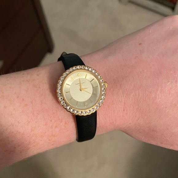 kate spade Accessories - Black and Gold Kate Spade Watch